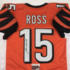 Autographed/Signed John Ross III Cincinnati Orange Football Jersey JSA COA