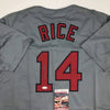 Autographed/Signed Jim Rice Boston Grey Baseball Jersey JSA COA by Hall of Fame Sports Memorabilia