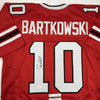 Autographed/Signed Steve Bartkowski Atlanta Red Football Jersey JSA COA