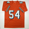 Autographed/Signed Zach Thomas Miami Orange Football Jersey JSA COA