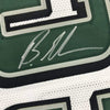Framed Autographed/Signed Brandon Graham 35x39 Philadelphia White Football Jersey JSA COA by Hall of Fame Sports Memorabilia