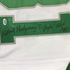 Framed Autographed/Signed Wilbert Montgomery Inscribed 35x39 Philadelphia White Football Jersey PSA/DNA COA