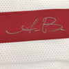 Framed Autographed/Signed AJ A.J. Brown 35x39 Ole Miss White College Football Jersey JSA COA