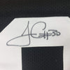Framed Autographed/Signed James Conner 35x39 Pittsburgh Black Football Jersey Beckett BAS COA