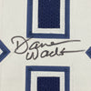 Framed Autographed/Signed Darren Woodson 35x39 Dallas Blue Football Jersey JSA COA