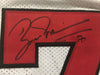 Autographed/Signed Boomer Esiason Maryland White College Football Jersey JSA COA