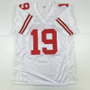 Autographed/Signed Deebo Samuel San Francisco White Football Jersey JSA COA by Hall of Fame Sports Memorabilia