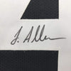 Framed Autographed/Signed Josh Allen 35x39 Jacksonville Black Football Jersey JSA COA