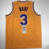 Autographed/Signed Josh Hart Los Angeles LA #3 Yellow Basketball Jersey JSA COA