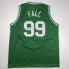 Autographed/Signed Tacko Fall Boston Green Basketball Jersey JSA COA