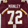 Autographed/Signed Dexter Manley Washington Burgundy Football Jersey JSA COA by Hall of Fame Sports Memorabilia