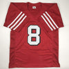 Autographed/Signed Steve Young San Francisco Red Shadow Football Jersey JSA COA