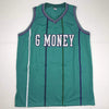 Autographed/Signed Glen Rice Charlotte Teal Basketball Jersey PSA/DNA COA by Hall of Fame Sports Memorabilia