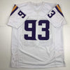 Autographed/Signed Kevin Williams Minnesota White Football Jersey JSA COA
