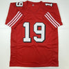 Autographed/Signed Deebo Samuel San Francisco Red Alternate Football Jersey JSA COA