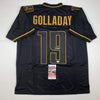 Autographed/Signed Kenny Golladay Detroit Black Football Jersey JSA COA #2
