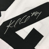 Framed Autographed/Signed Keelan Cole 35x39 Jacksonville White Football Jersey JSA COA
