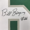 Framed Autographed/Signed Bill Bergey 35x39 Philadelphia Green Football Jersey JSA COA
