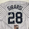 Autographed/Signed Joe Girardi 4x WS Champs New York Pinstripe Baseball Jersey JSA COA
