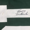 Autographed/Signed Vinny Testaverde New York Green Football Jersey JSA COA
