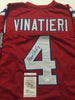 Autographed/Signed Adam Vinatieri New England Patriots Football Jersey JSA COA