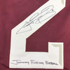 Autographed/Signed Johnny FN Football Manziel Texas A&M Maroon College Jersey JSA COA