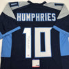 Autographed/Signed Adam Humphries Tennessee Dark Blue Football Jersey PSA/DNA COA