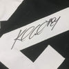 Framed Autographed/Signed Keelan Cole 35x39 Jacksonville Black Football Jersey JSA COA