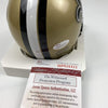 Autographed/Signed Michael Thomas New Orleans Saints Football Mini Helmet JSA COA