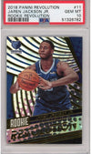 Graded 2018-19 Panini Revolution Jaren Jackson Jr. #11 Rookie RC Basketball Card PSA 10 Gem Mint