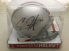 Autographed/Signed Carlos Hyde Ohio State Buckeyes Football Mini Helmet JSA COA