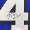 Framed Autographed/Signed JJ J.J. Redick 35x39 Duke Blue College Basketball Jersey JSA COA