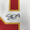Framed Autographed/Signed Eric Berry 35x39 Kansas City Red Football Jersey PSA/DNA COA