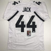 Autographed/Signed Myles Jack Jacksonville White Football Jersey JSA COA