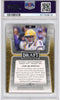 Graded 2020 Leaf Draft Joe Burrow #1 Gold Rookie RC Football Card PSA 10 Gem Mint