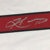 Framed Autographed/Signed Kyler Murray 35x39 Arizona White Football Jersey JSA COA