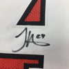 Framed Autographed/Signed Tyreek Hill 35x39 Oklahoma State Orange College Football Jersey JSA COA