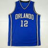 Autographed/Signed Dwight Howard Orlando Blue Basketball Jersey JSA COA