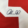 Framed Autographed/Signed Orlando Pace 35x39 Ohio State Red College Football Jersey JSA COA
