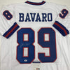 Autographed/Signed Mark Bavaro New York White Football Jersey PSA/DNA COA