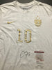 Autographed/Signed Carli Lloyd White Soccer Team USA World Cup T-Shirt Jersey JSA COA
