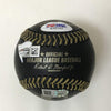 Autographed/Signed Aaron Judge Black Leather Rawlings Official Major League Baseball ROML PSA/DNA Graded 10 Fanatics & MLB COA Auto