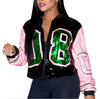 Alpha Kappa Alpha Sorority AKA 1908 Sequin Jacket by T-Shirt Crazed