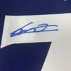 Framed Autographed/Signed Vladimir Vlad Guerrero Jr. 35x39 Toronto Blue Baseball Jersey JSA COA