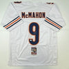Autographed/Signed Jim McMahon Chicago White Football Jersey JSA COA by Hall of Fame Sports Memorabilia