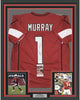 Framed Autographed/Signed Kyler Murray 35x39 Arizona Red Football Jersey JSA COA