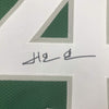Autographed/Signed Herman Herm Edwards Philadelphia Green Football Jersey JSA COA