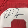 Autographed/Signed Ron Dayne Wisconsin Red College Football Jersey Tristar COA by Hall of Fame Sports Memorabilia