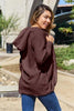 Women Full Size Teddy Hooded Jacket with Pockets Cozy Casual Jacket Comfortable Women Jacket by Stevvex