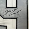 Framed Autographed/Signed Maxx Crosby 35x39 Las Vegas Oakland Color Rush Football Jersey JSA COA